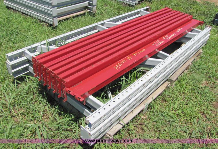 image for item 3391 Assorted pallet racking