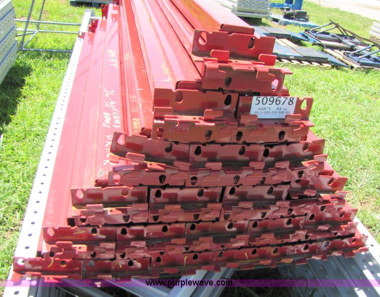 image for item 3393 Assorted pallet racking