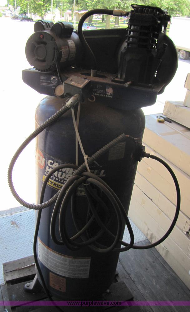image for item 3406 Campbell Hausfeld VT619503AJ 60 gallon air compresor