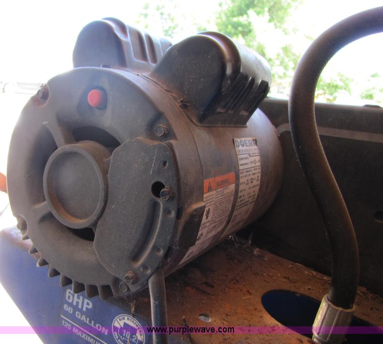 image for item 3406 Campbell Hausfeld VT619503AJ 60 gallon air compresor