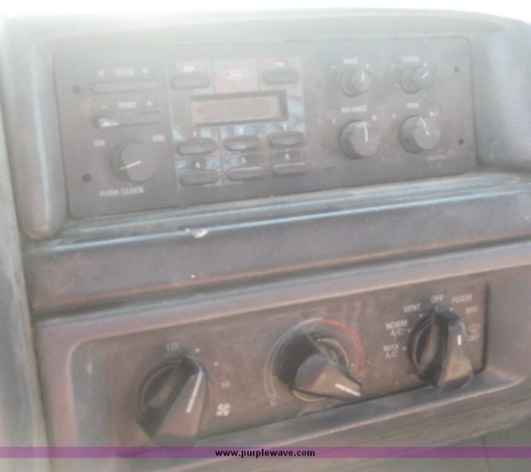 image for item 3950 1992 Ford F-350 pickup with custom 12' flatbed