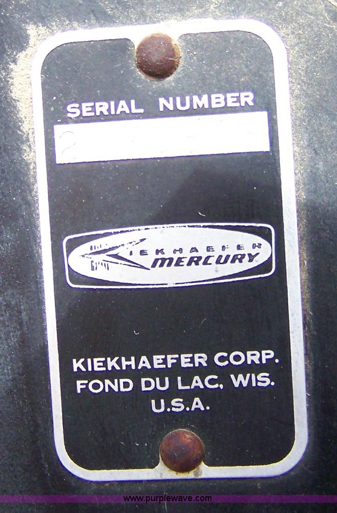 image for item 4034 1968 Cornair 14' aluminum boat with trailer