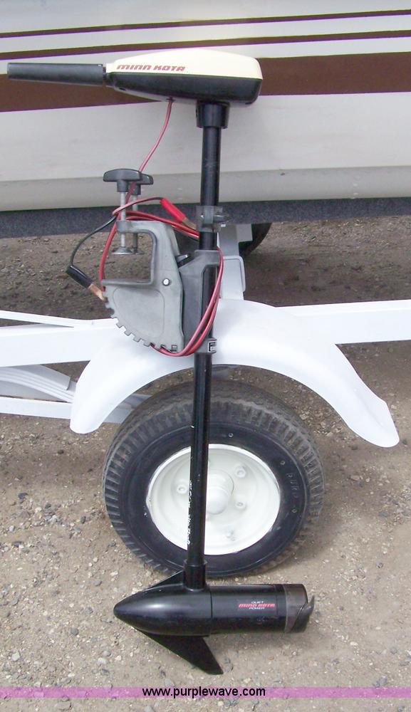 image for item 4034 1968 Cornair 14' aluminum boat with trailer