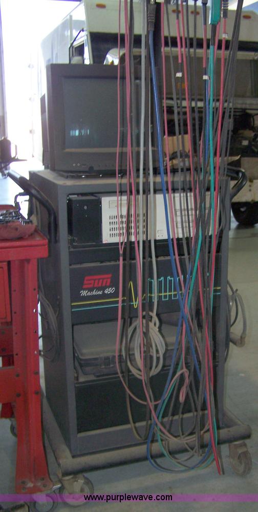 image for item 4188 Sun Machanic 450 diagnostic machine