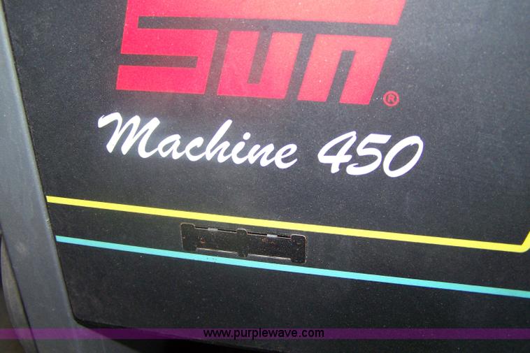 image for item 4188 Sun Machanic 450 diagnostic machine