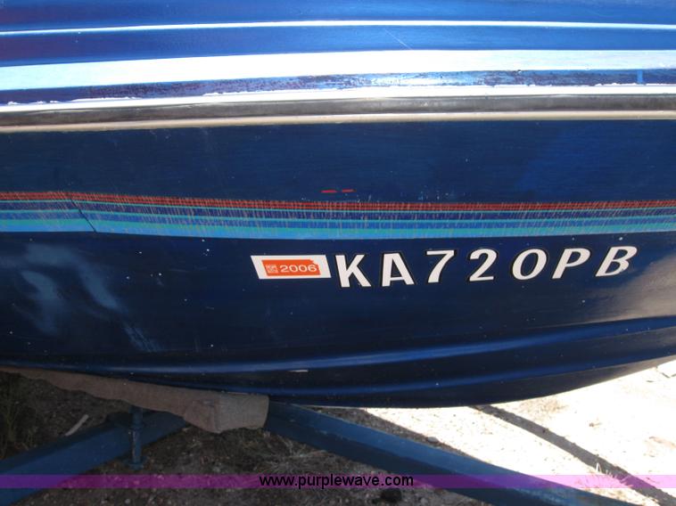 image for item 6814 Bayliner Capri 15' boat with trailer