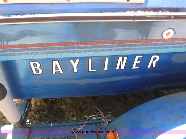 image for item 6814 Bayliner Capri 15' boat with trailer