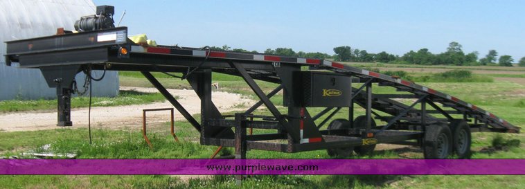 image for item 7377 2006 Kaufam W35 two car trailer