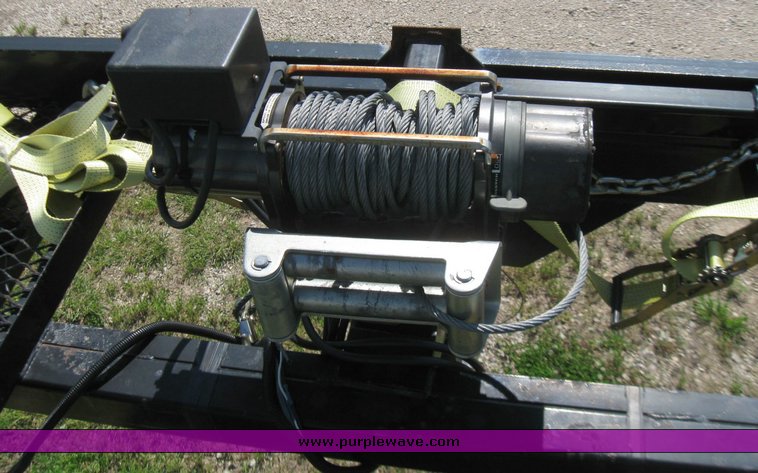 image for item 7377 2006 Kaufam W35 two car trailer