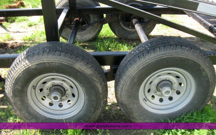 image for item 7377 2006 Kaufam W35 two car trailer