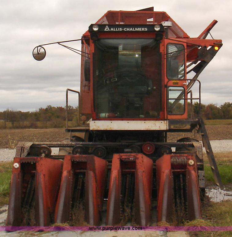 image for item 1701 Allis Chalmers self-propelled cotton stripper