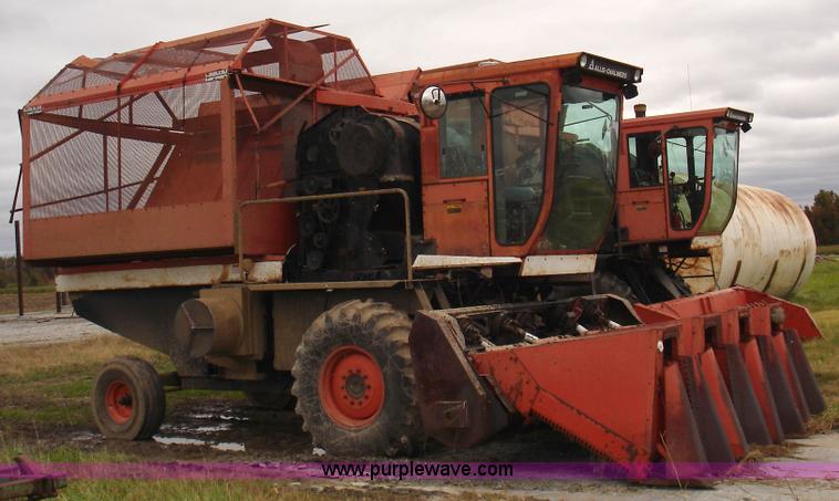 image for item 1701 Allis Chalmers self-propelled cotton stripper