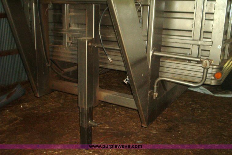 image for item 1954 Loadmaster fifth wheel grain trailer