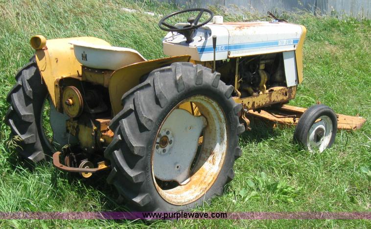 image for item 2248 1969 International Cub 154 low-boy mower