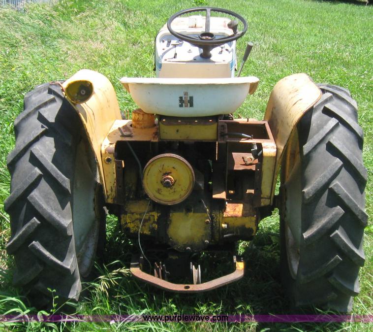 image for item 2248 1969 International Cub 154 low-boy mower
