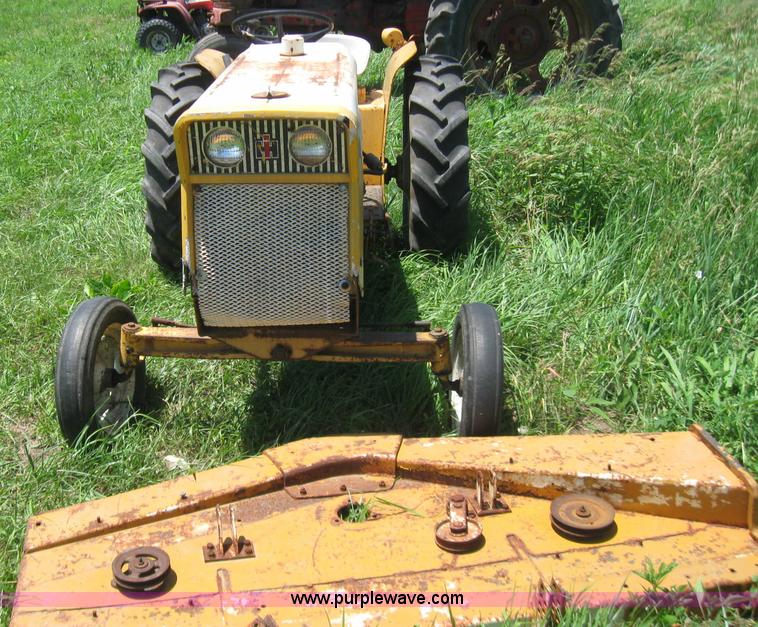 image for item 2248 1969 International Cub 154 low-boy mower