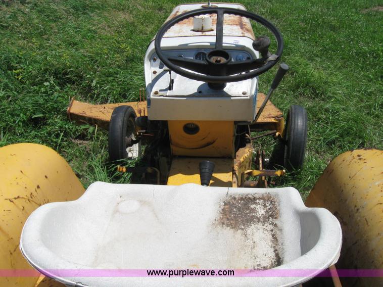 image for item 2248 1969 International Cub 154 low-boy mower