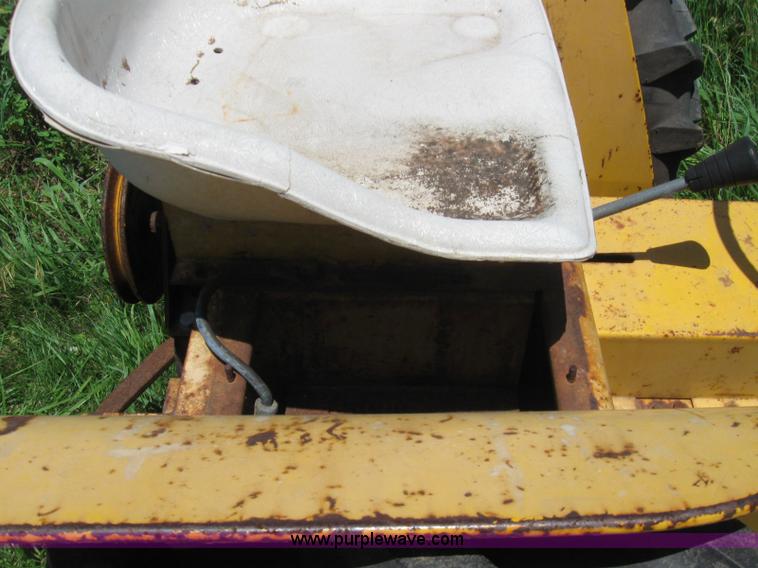 image for item 2248 1969 International Cub 154 low-boy mower