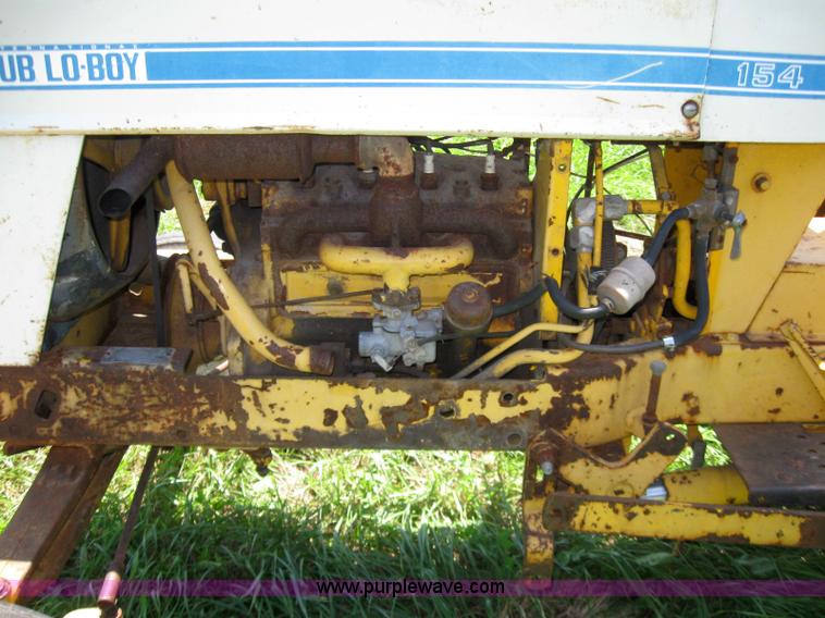 image for item 2248 1969 International Cub 154 low-boy mower