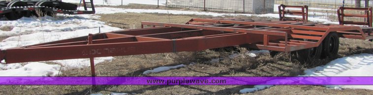 image for item 3036 Donahue combine/swather trailer