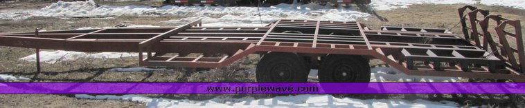 image for item 3036 Donahue combine/swather trailer