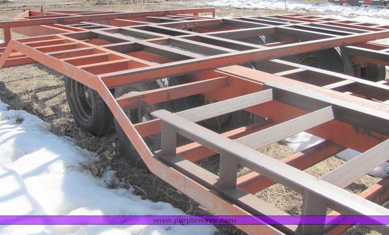 image for item 3036 Donahue combine/swather trailer