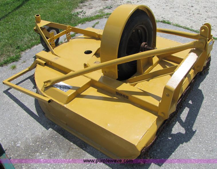 image for item 3527 Side-winder SW5.5 6' stump jumper mower