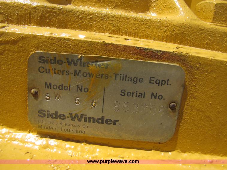 image for item 3527 Side-winder SW5.5 6' stump jumper mower