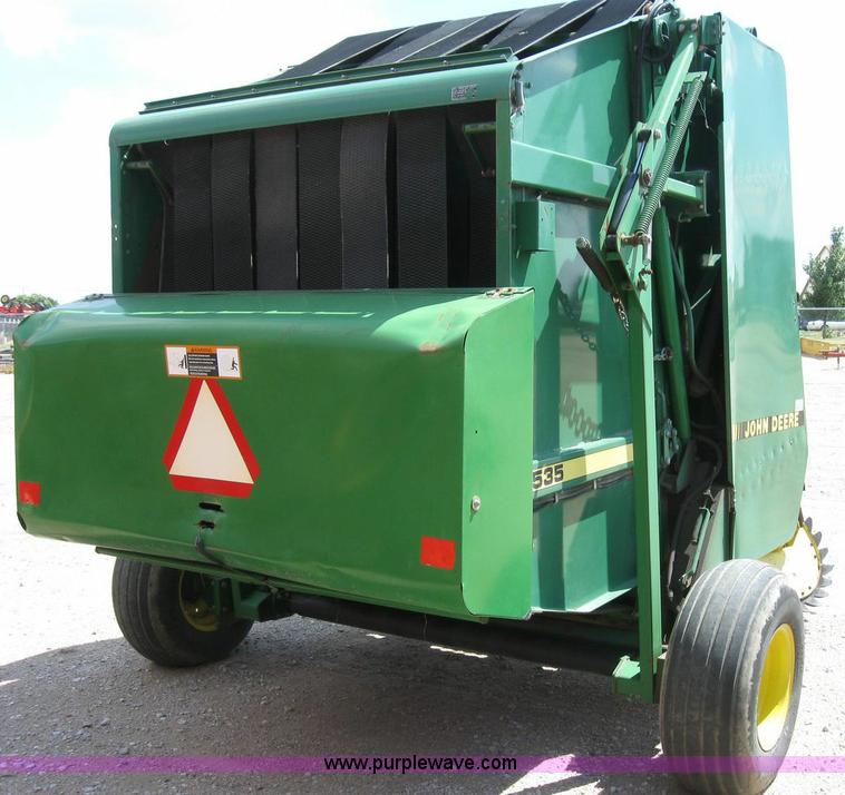 image for item 4291 John Deere 535 round baler