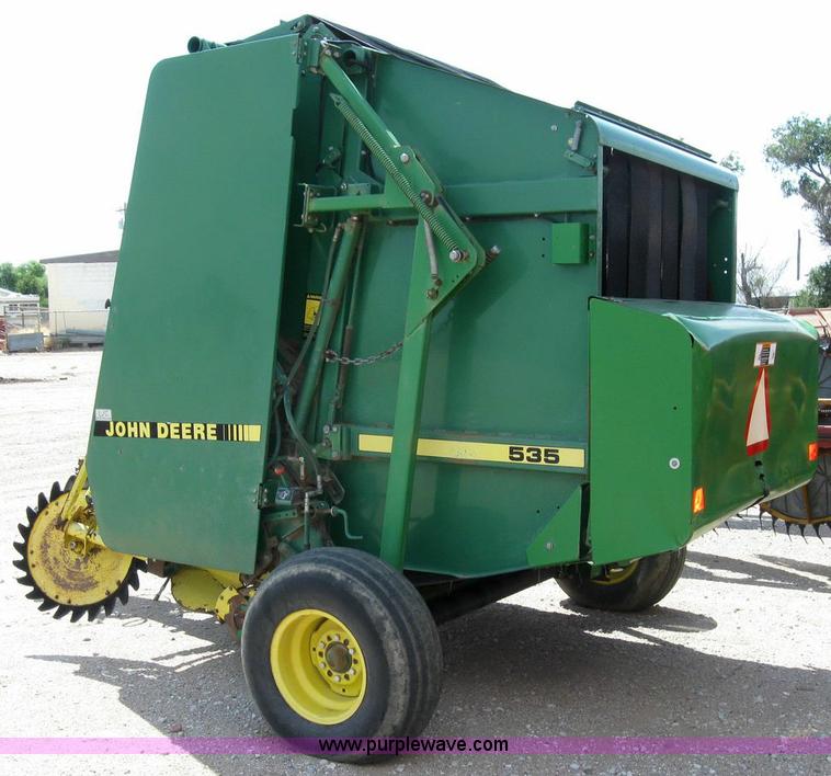 image for item 4291 John Deere 535 round baler