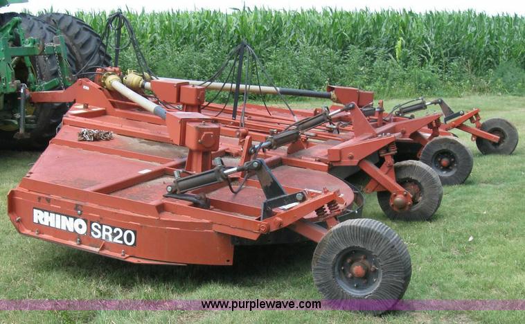 image for item 4296 Rino SR20 20' mower