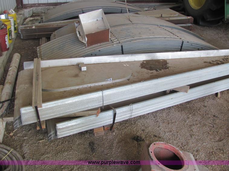 image for item 4734 (2) 18'6" tall grain bins