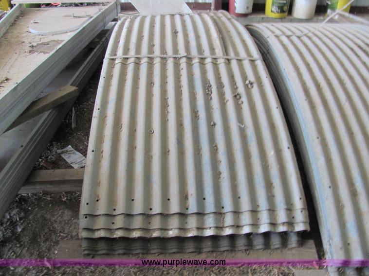 image for item 4734 (2) 18'6" tall grain bins