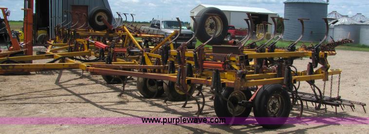 image for item 6630 1981 Kent 6544 field cultivator with drag harrows