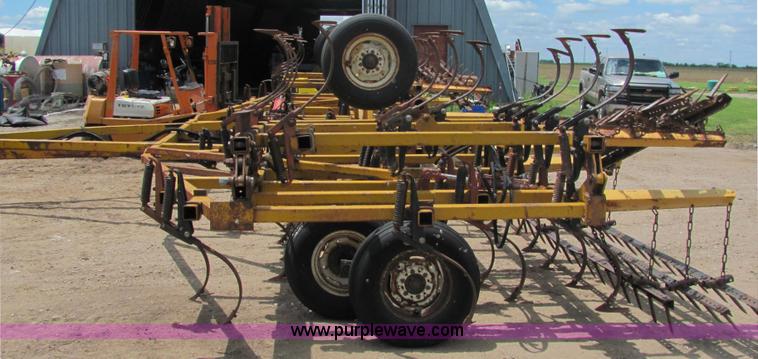 image for item 6630 1981 Kent 6544 field cultivator with drag harrows