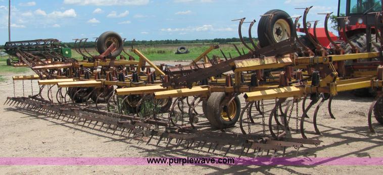 image for item 6630 1981 Kent 6544 field cultivator with drag harrows
