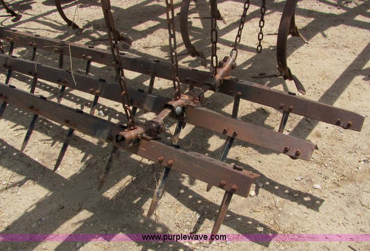image for item 6630 1981 Kent 6544 field cultivator with drag harrows