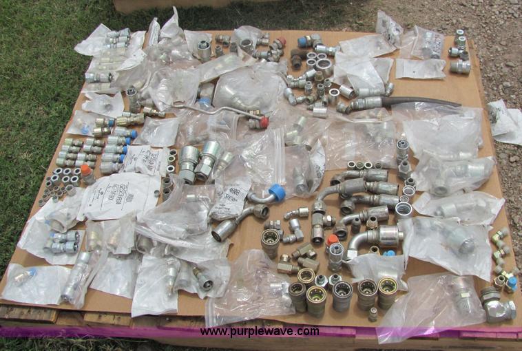 image for item 6640 Gates PC707 hydraulic hose crimping machine and accessories