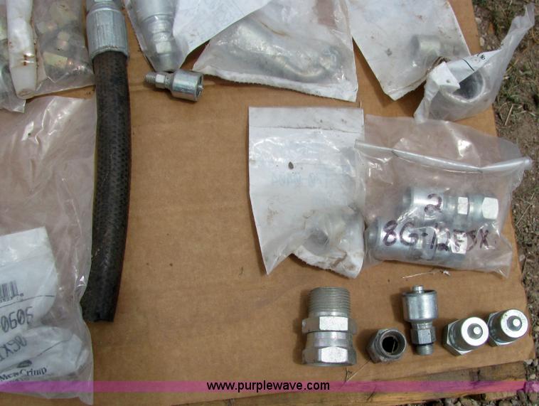 image for item 6640 Gates PC707 hydraulic hose crimping machine and accessories