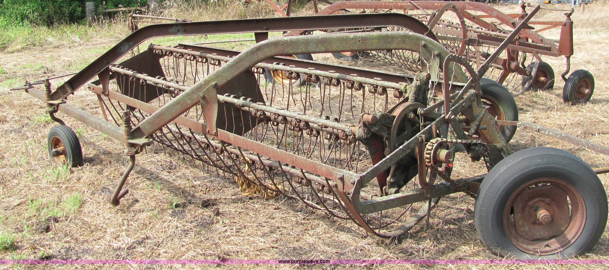 (2) Massey Harris 11' ground drive hay rakes in Fall River, KS Item