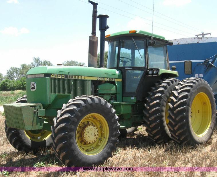 image for item 6808 1984 John Deere 4850 MFWD tractor