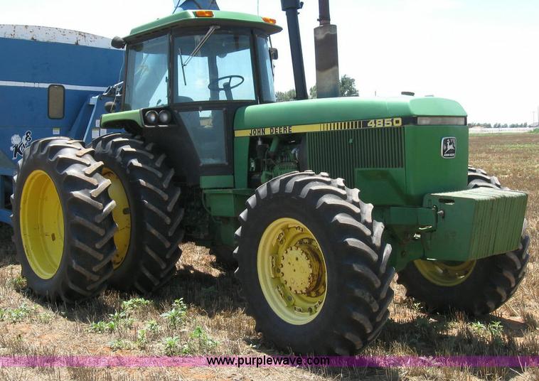 image for item 6808 1984 John Deere 4850 MFWD tractor