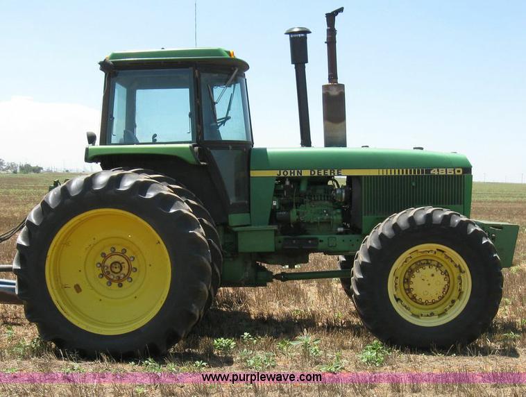 image for item 6808 1984 John Deere 4850 MFWD tractor