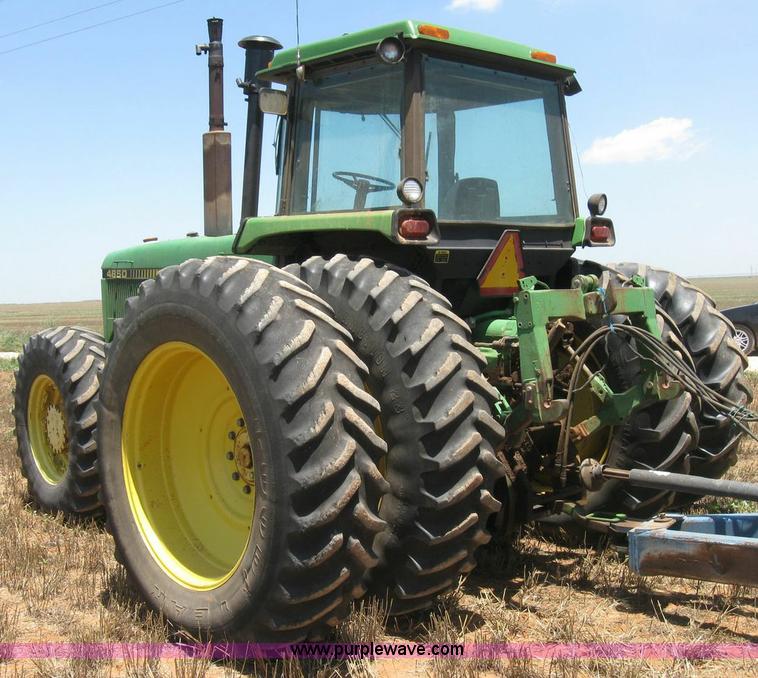image for item 6808 1984 John Deere 4850 MFWD tractor