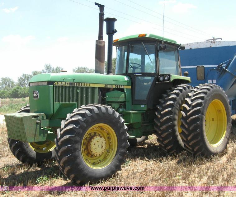 image for item 6808 1984 John Deere 4850 MFWD tractor