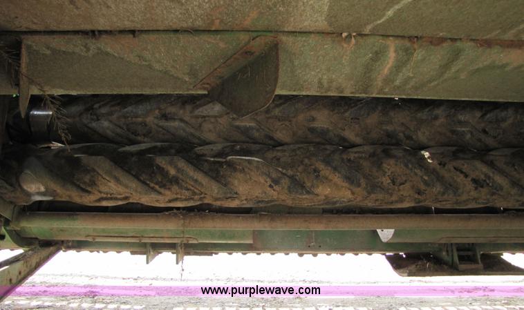 image for item 6900 2003 John Deere 4895 windrower with Power Reverser 895 18' head