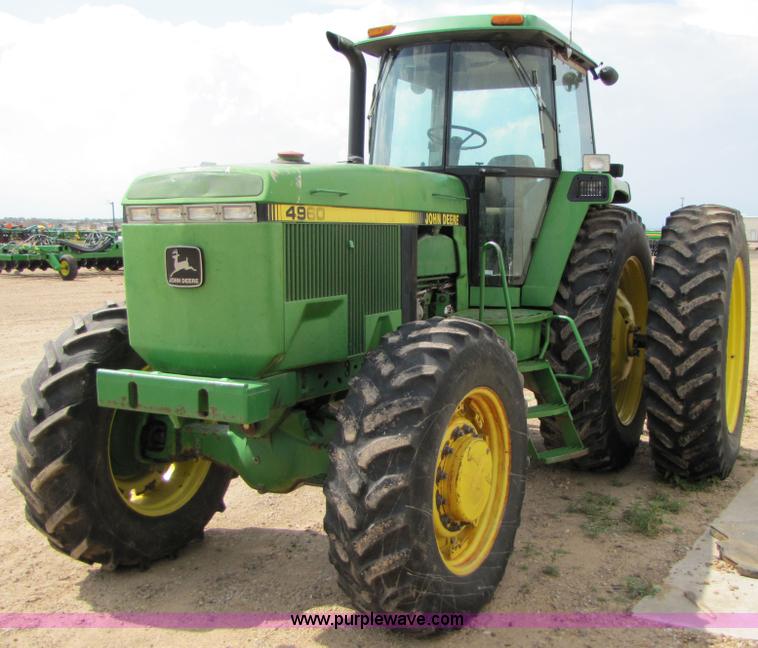 image for item 6905 1992 John Deere 4960 MFWD tractor
