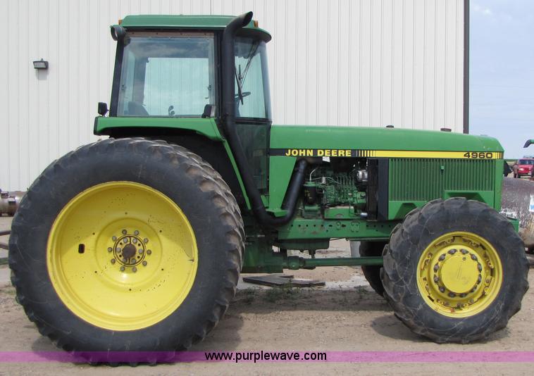 image for item 6905 1992 John Deere 4960 MFWD tractor