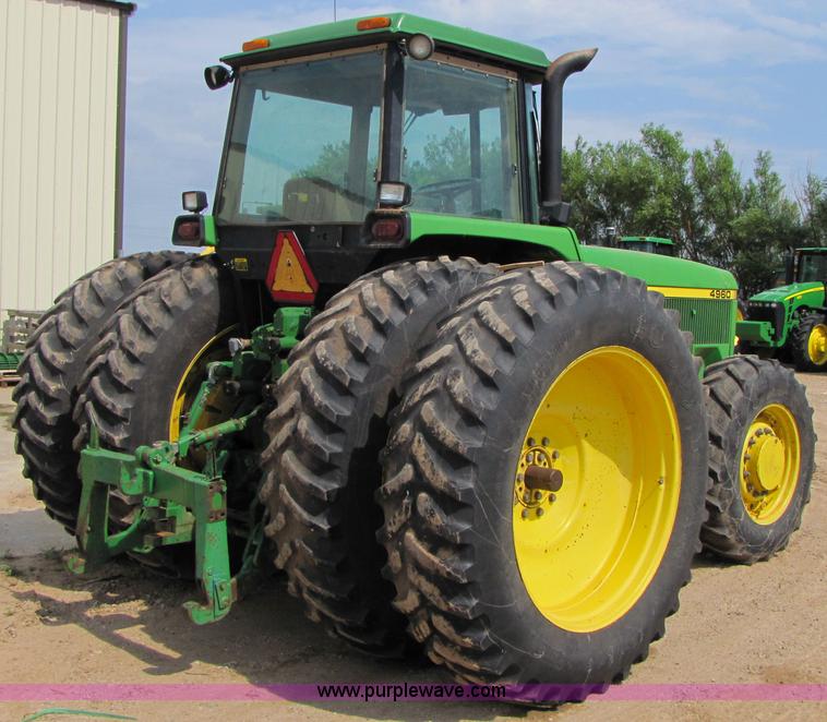 image for item 6905 1992 John Deere 4960 MFWD tractor