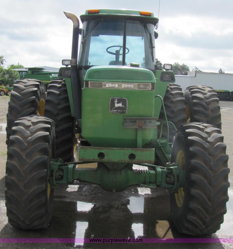 image for item 6914 1993 John Deere 4960 MFWD tractor